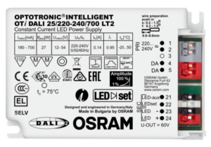 Osram Optotronic Intelligent OTi DALI 25/220-240/700 LT2