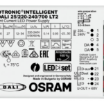 Osram Optotronic Intelligent OTi DALI 25/220-240/700 LT2
